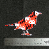 Maryland Flag Orange Oriole Bird Decal