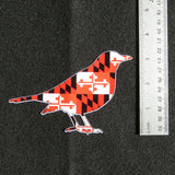 Maryland Flag Orange Oriole Bird Decal