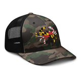 Maryland Flag Crab Camouflage Trucker Hat