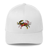 Maryland Flag Crab Closed-Back Structured Hat