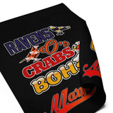 Ravens Os Crabs Bohs Garden Flag