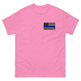 Thin Blue Line Police Badge Retired T-Shirt