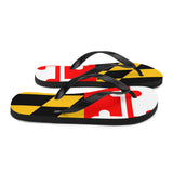Maryland Flag Flip-Flops