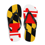 Maryland Flag Flip-Flops