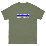 Remember The Fallen Blue Line T-Shirt