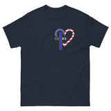 Faith Protects Me Thin Blue Line T-Shirt