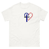 Faith Protects Me Thin Blue Line T-Shirt