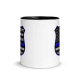 Thin Blue Line Police Badge 11oz Coffee Mug