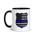 Thin Blue Line Police Badge 11oz Coffee Mug