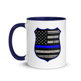 Thin Blue Line Police Badge 11oz Coffee Mug