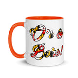 Maryland Flag Os and Bohs Mug