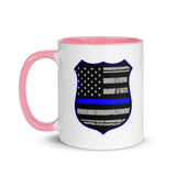 Thin Blue Line Police Badge 11oz Coffee Mug