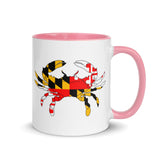 Maryland Flag Crab Coffee Mug