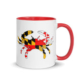 Maryland Flag Crab Coffee Mug