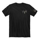 Faith Family Flag and Freedom T-Shirt Front