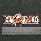 Maryland Flag Home with Crab Decal