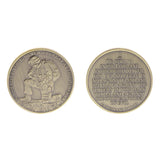 Kneeling Soldier Prayer Coin