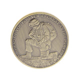 Kneeling Soldier Prayer Coin