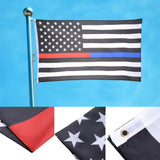 American Flag Thin Blue Line Thin Red Line Flag 1