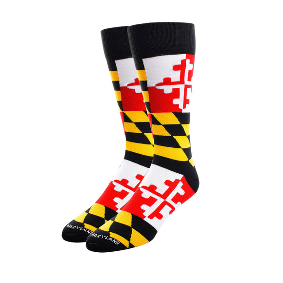 Maryland Flag Socks
