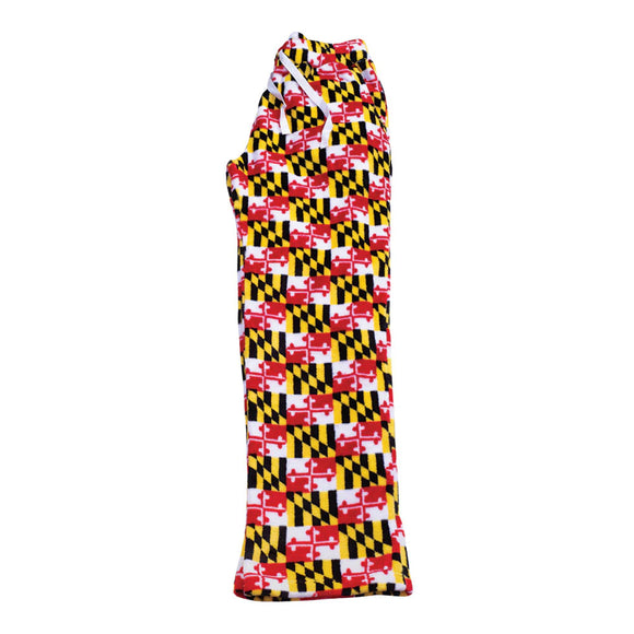Maryland Flag Fuzzy Lounge Pants