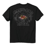 Maryland Flag Local Grunge Crab T-Shirt