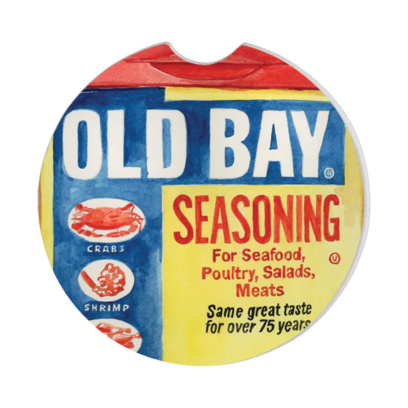 Old Bay Can Car Coaster