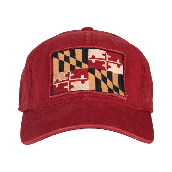 Maryland Faded Flag Patch Hat