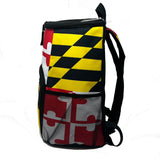 Maryland Flag Insulated Backpack