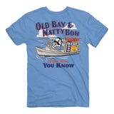 Old Bay Natty Boh Steam Boat T-Shirt