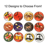 Maryland Coasters - 12 Different Designs To Choose From
