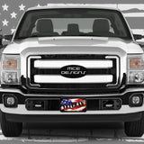 American Flag Veteran License Plate