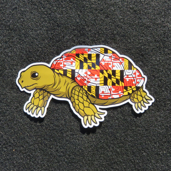 Maryland Flag Turtle Magnet