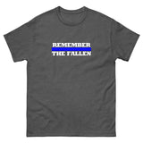 Remember The Fallen Blue Line T-Shirt