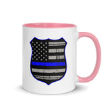 Thin Blue Line Police Badge 11oz Coffee Mug