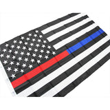 American Flag Thin Blue Line Thin Red Line Flag 4
