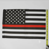American Flag Thin Red Line Garden Flag 3