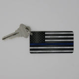 American Flag Thin Blue Line Key Chain 4