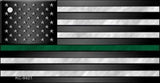 American Flag Thin Green Line Key Chain 5