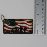 American Flag Soldiers Key Chain 3