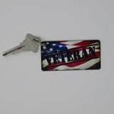 American Flag Veteran Key Chain 4