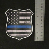 Thin Blue Line Police Badge Magnet 3